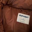 Old Navy waters resistant brown puffer jacket Photo 2