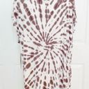 Nanette Lepore Tie Front Tie Dye T-Shirt White Size 1X New With Tags Photo 5