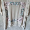 Chaser  Semi Sheer Embroidered Pop Over Top Photo 1