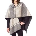 IKE‎ BEHAR Reversible Fleece Poncho Wrap On OS Size undefined Photo 5