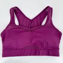 Harper Cleo  Womens Small Sports Bra Glow Bralet Violet Purple Padded Mesh Photo 1