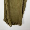 Anthropologie  Rosie Niera Green Knit Fringe Skirt Petite Photo 4