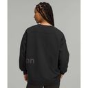 Lululemon Perfectly Oversized Crew *Graphic Black 6 Photo 3