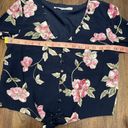 Cupcakes and Cashmere  Floral Bell Sleeve Top Photo 3