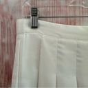 Cider  White Pleated Mini Skort Photo 3