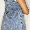 Aeropostale Denim Back-Zip Dress With Pockets Photo 1