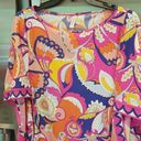 Trina Turk 💕💕 Sevilla Tunic ~ Swimsuit Coverup Multi-Color Print Small NWOT Photo 10