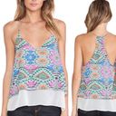 Lovers + Friends  Poppy Racerback Tank. Size Medium. Photo 3