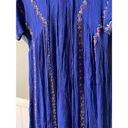 Oddi  Dress Handkerchief Style Women’s Boho Tribal Aztec Flowy Size‎ Small Photo 4