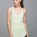 Lululemon What The Sport Singlet Tank Mint Zest Size 8 Photo 0