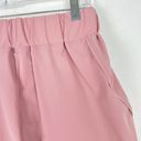 Halara NWT  High Waisted Dolphin Hem Casual Shorts 2" Pink Size Small S NEW Photo 10