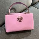 Tory Burch  Britten Patten Micro Satchel Crossbody Purse Bag Photo 1