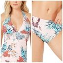 Tommy Hilfiger  Honolulu Pink Garden Halter Tankini Top & Bikini Bottom Small Photo 3