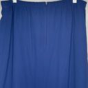 Vintage Blue  Polyester Skirt Photo 4