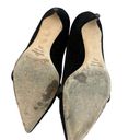 Butter Italy Black Vintage Textured Velvet Kitten Heels Pumps Size 7.5 Women's Photo 10