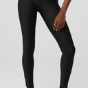 Alo Yoga Alo High-Waist Airlift Elongated Leggings Black Hi-Rise Tights Pant V-Back Align Photo 3