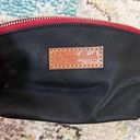 Dooney & Bourke  Black Nylon Mini Bag Change Purse Wallet Zipper Clutch Vintage Photo 0