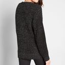 Modcloth  Warming Signs Knit Cardigan Black Photo 2