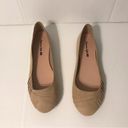 American Eagle  tan round toe flats shoe women size 12 W Photo 2