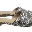 Parker Yosi Samra  Mules Gray Snake Embossed Leather Open Back Flats Women’s Sz 7 Photo 8