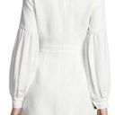 Alexis  Ellena Bishop-Sleeve Mini Dress in White Photo 1