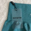 NVGTN Teal Pro Seamless Shorts, Small Photo 6