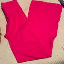 Free People Movement FP Movement hot pink full length good karma flare leggings M/L NWOT Photo 0