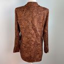 INC  International Concepts Cheetah Double Breasted Blazer Sz M Mob Wife Photo 8