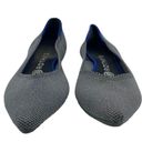 Rothy's  The Point Womens 8.5 Cloud Grey Birdseye Flats Comfort Washable Photo 1