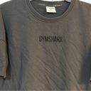 Gymshark  Logo T-Shirt Drawstring Waist Black Size Medium Photo 2