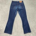 Levi's  525 Jeans Womens 31 Blue Medium Wash Bootcut Distressed 29 Inseam Western Photo 9