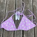 Daisy VDM the Label Marley Lilac  Print Bikini Swim Top. Size XXL. NWT Photo 1