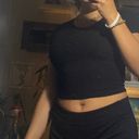 Socialite black cropped shirt  Photo 0