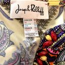 Joseph Ribkoff  Orange/Purple/White Paisley Multi Print L/S Midi Dress Sz10 Photo 4