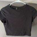 Baby Tee Black Size M Photo 0