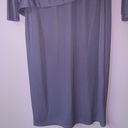 Ralph Lauren NEW  Size 6 Dress Midi Lilac Purple Wrap Front 3/4 Sleeve High Neck Photo 3