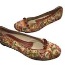 Krass&co to &  italy floral boho flats Size 7 Photo 0
