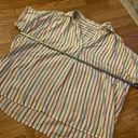 Madewell  Short Sleeve Vertical Striped Top Photo 5