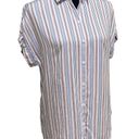 Beach Lunch Lounge Spencer Striped Camp Shirt Size XS Photo 1