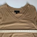 Banana Republic  Womens Forever‎ V-Neck Sweater in Tan Sz M | Minimalist Neutral Photo 12