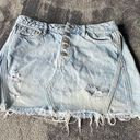 We The Free women’s button up blue skirt  ( 28 ) Photo 0