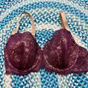 Thirdlove  Memory Foam Lace Balconette Bra Purple Photo 3