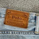 Polo  Ralph Lauren Distressed Star Patch Crosby Denim Shorts Blue Size 32 Photo 7