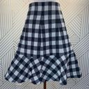 Tracy Reese  New York Gingham Flare Skirt Photo 0