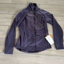 All In Motion  Jacket Sweatshirt XS Womens Purple Zip Up Athletic Long Sleeve NWT Photo 0