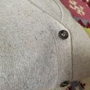 H&M  Metallic Confetti Dot Wool Cardigan Sweater (S) Oatmeal Photo 1