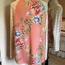 White Birch XL Pink Floral Long Sleeve Top Photo 4