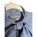 St. John  Dark Denim Color Shirt Dress Sz. 8 Photo 4