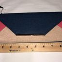 Van Heusen RFID Blocking Wristlet Wallet Clutch Blue Pink Beige NEW Color Block  Photo 3