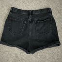 BDG  by Urban Outfitters Black Denim Mom High-Rise Shorts Size 31 Photo 1